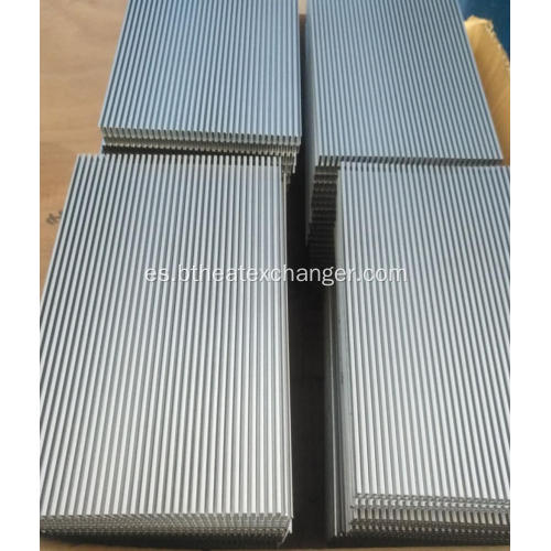 Aletas plegables de aluminio / disipadores térmicos